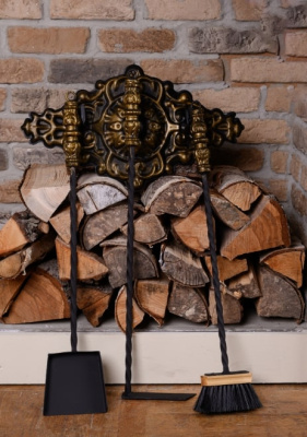 Набор для камина навесной №8