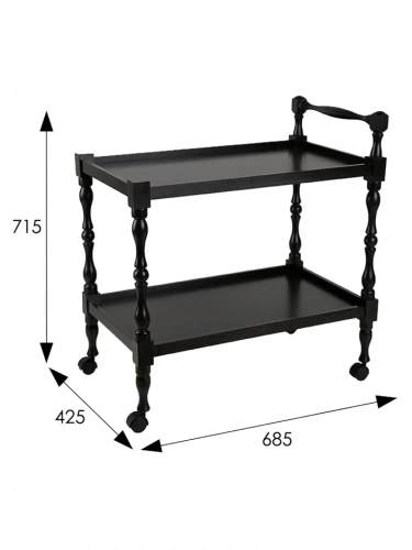 Стол сервировочный Бридж венге 