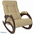 Кресло-качалка модель 4 б/л Мальта 03 орех