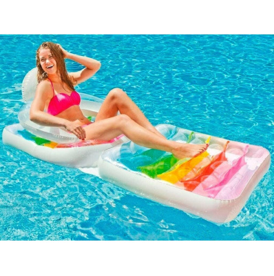 Надувной складной матрас-кресло Intex 58847NP