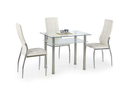 Стул HALMAR K209 черный хром 