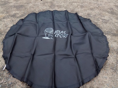 Батут Atlas Sport 183 см с внешней сеткой без лестницы BLUE