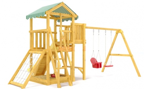 Детская спортивная площадка для дачи Савушка Мастер 2 Plus