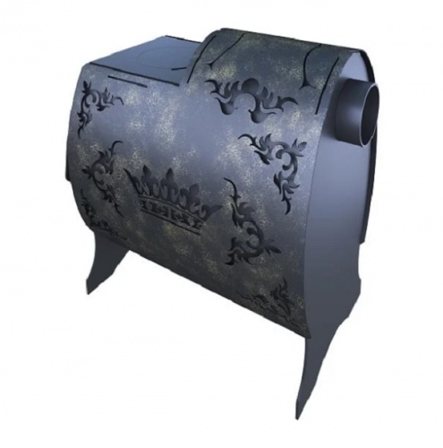 Отопительная печь Царь-Печи Матрешка большая 1 ЧДС 8 мм