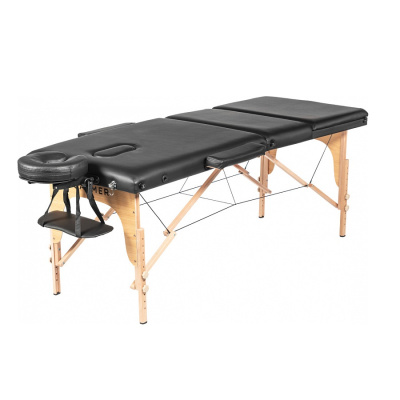 Массажный стол Calmer Bamboo Three 70 (черный)