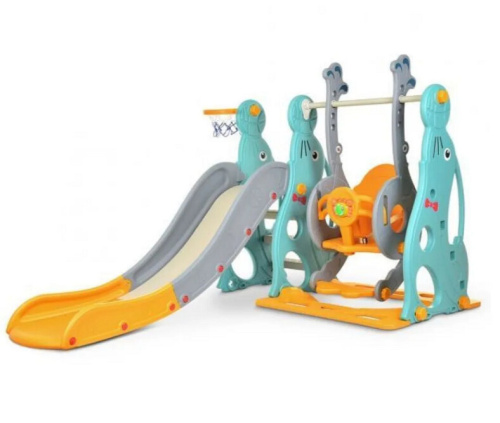 Горка-комплекс Sundays Дельфин WJ-A10023 зеленый