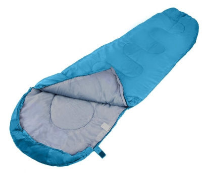 Спальный мешок ACAMPER BERGEN 300г/м2 turquoise-grey