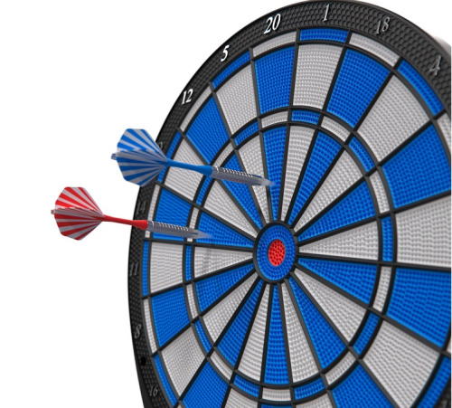 Электронный дартс DFC BLUEBOARD 6 дротиков
