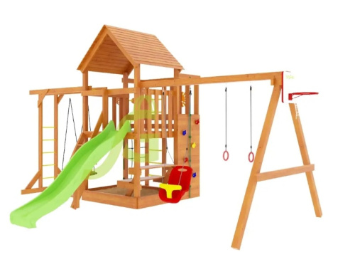 Детская площадка IgraGrad Крафт Pro 4 скат 2,2