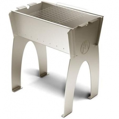 Мангал дровяной сборно-разборный Миртрудмай-2 высокий, без сумки