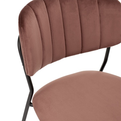 Стул Carol терракотовый 