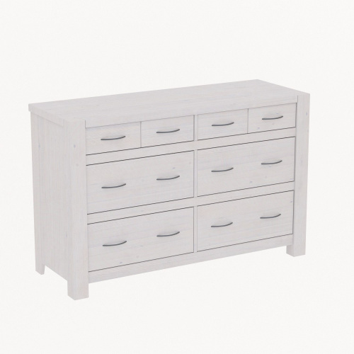 Комод ММЦ Фьорд 24 белый воск 