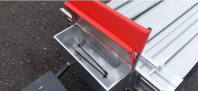 Полуприцеп для мотоблока СпецПрофРесурс ТМ-2000 (колёса 6-12)