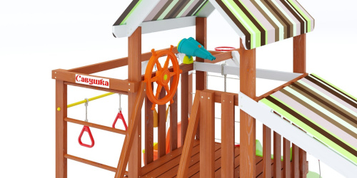 Детская площадка для дачи Савушка TooSun 13 салатовый