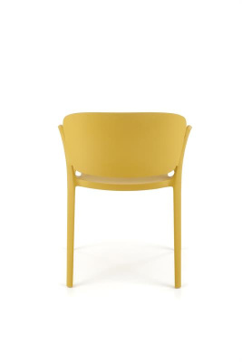 Стул HALMAR K491 горчичный 
