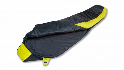 Спальный мешок Talberg Topos +5C black/yellow р-р R (правый)