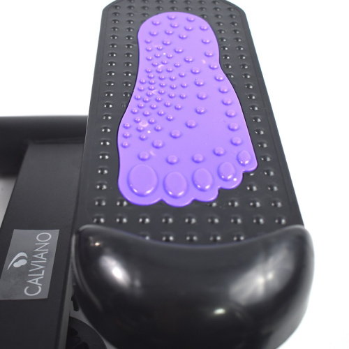 Степпер поворотный с поручнями Calviano 202 фиолетовый