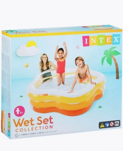 Бассейн надувной Intex Звезда 185x180х53 см (56495NP)