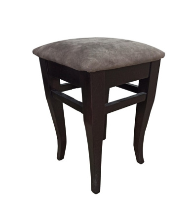 Табурет МДК-95 Венге Минкровелюр коричневый 