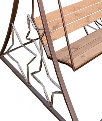 Качели детские с навесом КЛ7