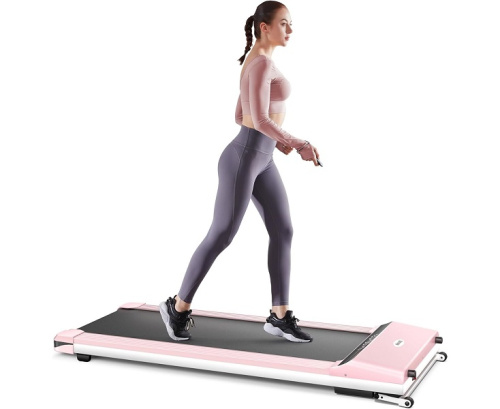 Компактная беговая дорожка DFC UMAY розовая