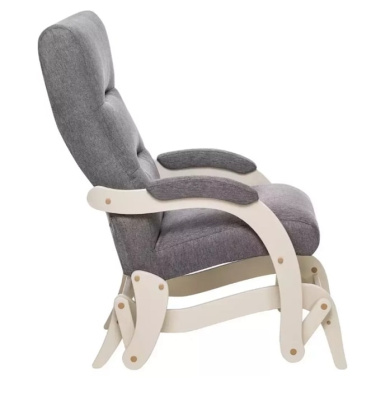 Кресло-маятник Leset Дэми слоновая кость Малмо 90