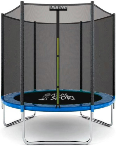 Батут Atlas Sport 140 см (4.5ft) Blue без лестницы