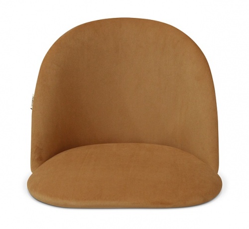 Стул барный Sheffilton SHT-ST35/S131 горчичный черный муар золото 