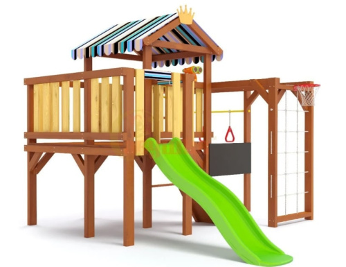 Детская спортивная площадка для дачи Савушка Baby Play 8 (Priority)