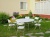 Набор садовой мебели CALVIANO стол круглый 152см и 6 стульев