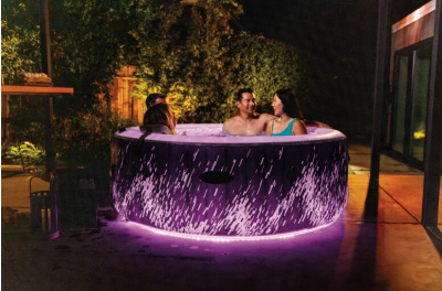 Надувной джакузи Intex PureSpa Plus Bubble Massage 196х196х71 см (28494)