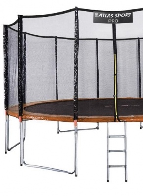 Батут Atlas Sport 490 см (16ft) PRO ORANGE