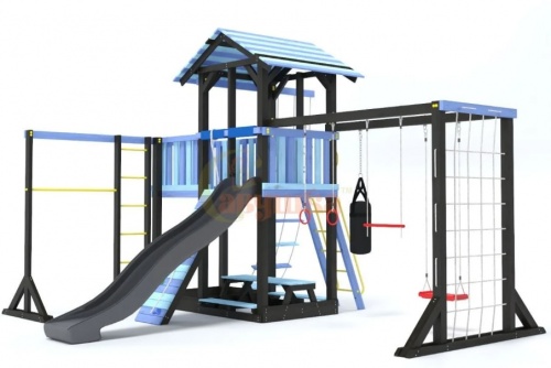 Детская спортивная площадка для дачи Савушка 15 Color-3