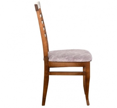 Стул МДК-93 Орех Микровелюр бежевый 