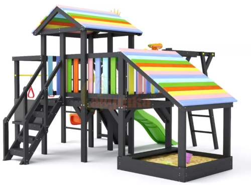 Детская спортивная площадка для дачи Савушка 10 Black