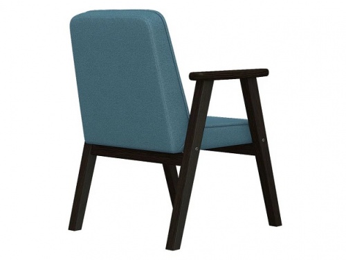 Кресло Ретро голубой венге 