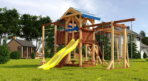 Детская спортивная площадка для дачи Савушка 4 Cезона 10