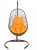 Кресло подвесное BiGarden Easy Brown подушка оранжевая 