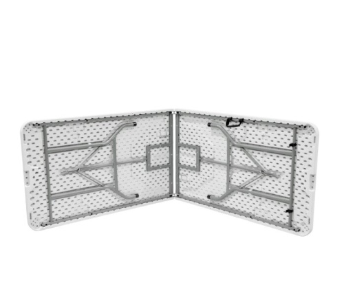 Стол складной пластиковый Angioletto 244 см White