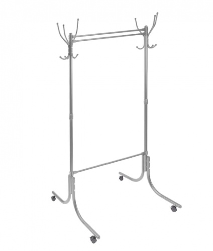 Вешалка гардеробная NIKA ВГ90-6 матовый серый 
