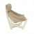 Кресло для отдыха Модель 11 Verona vanilla сливочный 