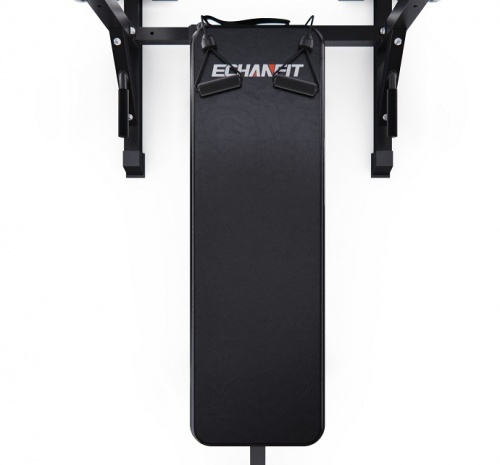 Прямая скамья со стойками под штангу DFC AKYEN