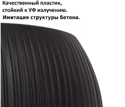 Кашпо для цветов Prosperplast Beton Bowl DKB290-B411