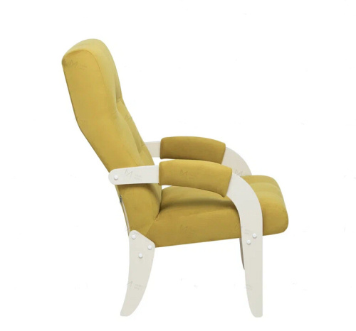 Кресло Leset Спринг слоновая кость Velur V28 