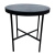 Стол журнальный МеталлАрт М011 малый черный мрамор 