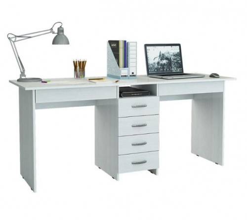 Стол для двоих Тандем-2Я (0120) венге/дуб молочный 