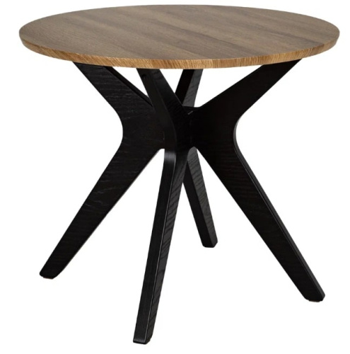 Стол журнальный Сабин 1 дуб вотан черный 