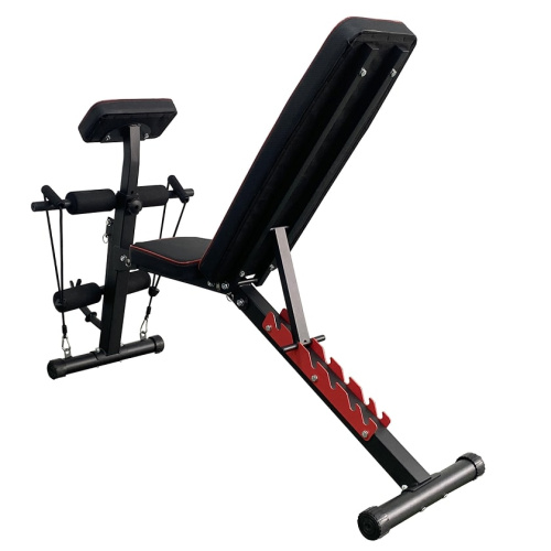 Скамья спортивная Calviano 1003 Red black складная