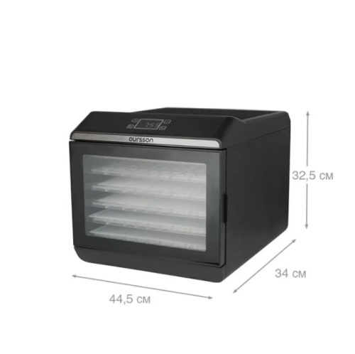 Сушилка для овощей и фруктов Oursson DR60102D/BL