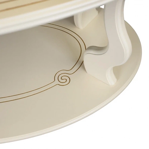 Стол журнальный Берже 3 слоновая-кость 